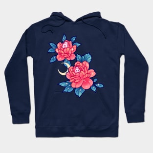 Peony Bunnies Hoodie